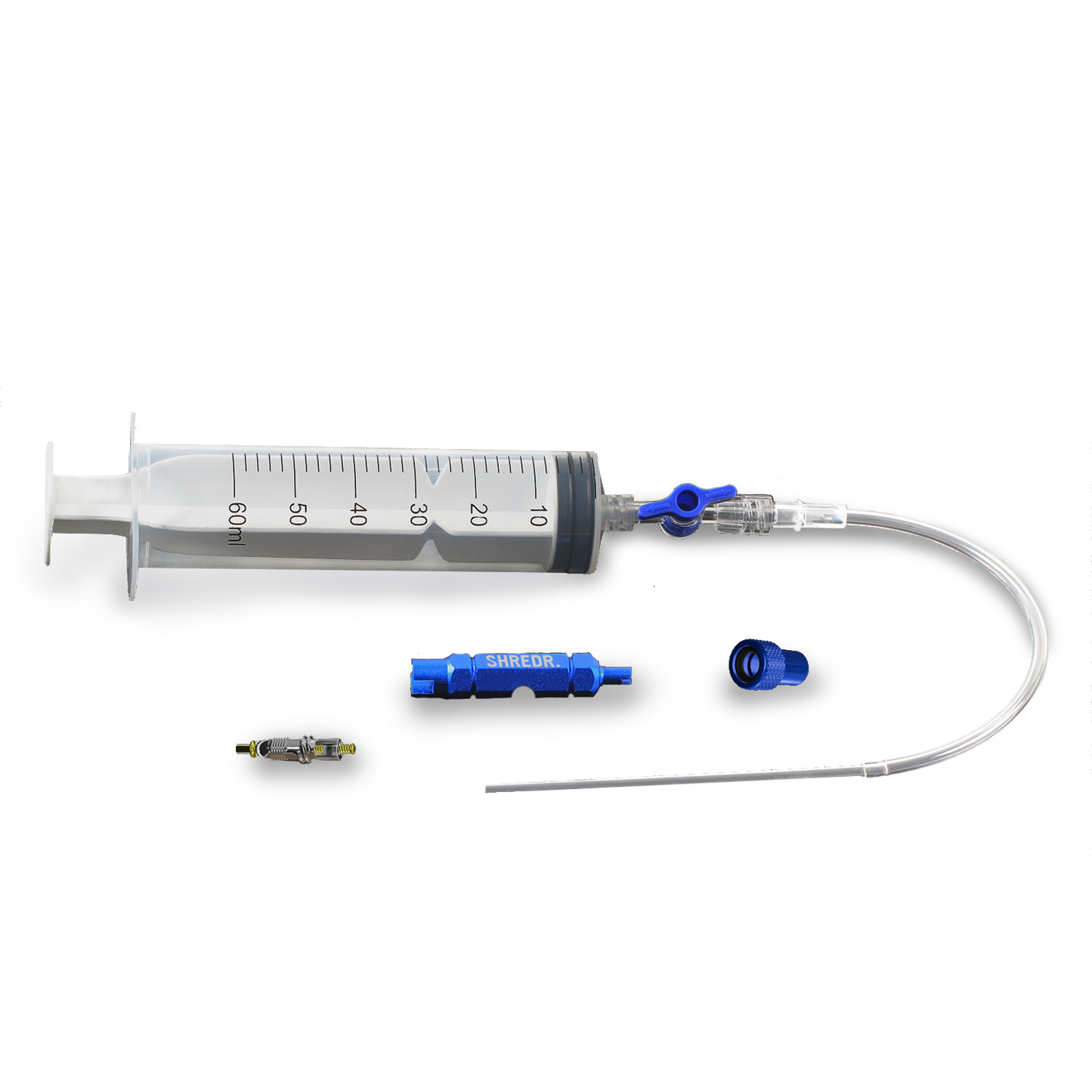 SHREDR. "Dr. Kingpin" Tubeless Spritze - Injector Set
