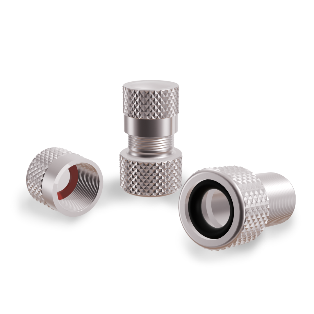 SHREDR. Presta Valve Adapter Set | French Valve to Schrader Valve Adapter | High-Quality Aluminum