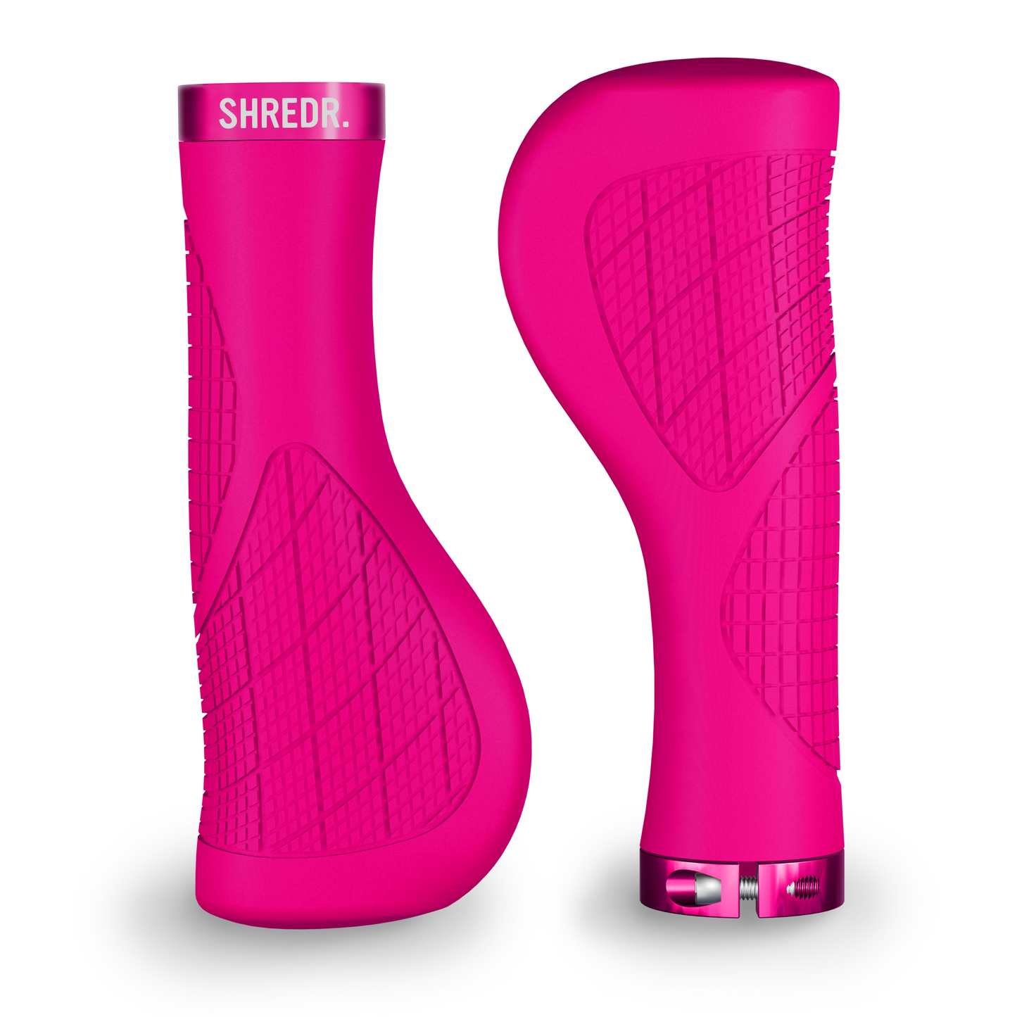 SHREDR. Anatomic Flow | Ergonomic Bicycle Grips | Screw-on Mountain Bike Grips