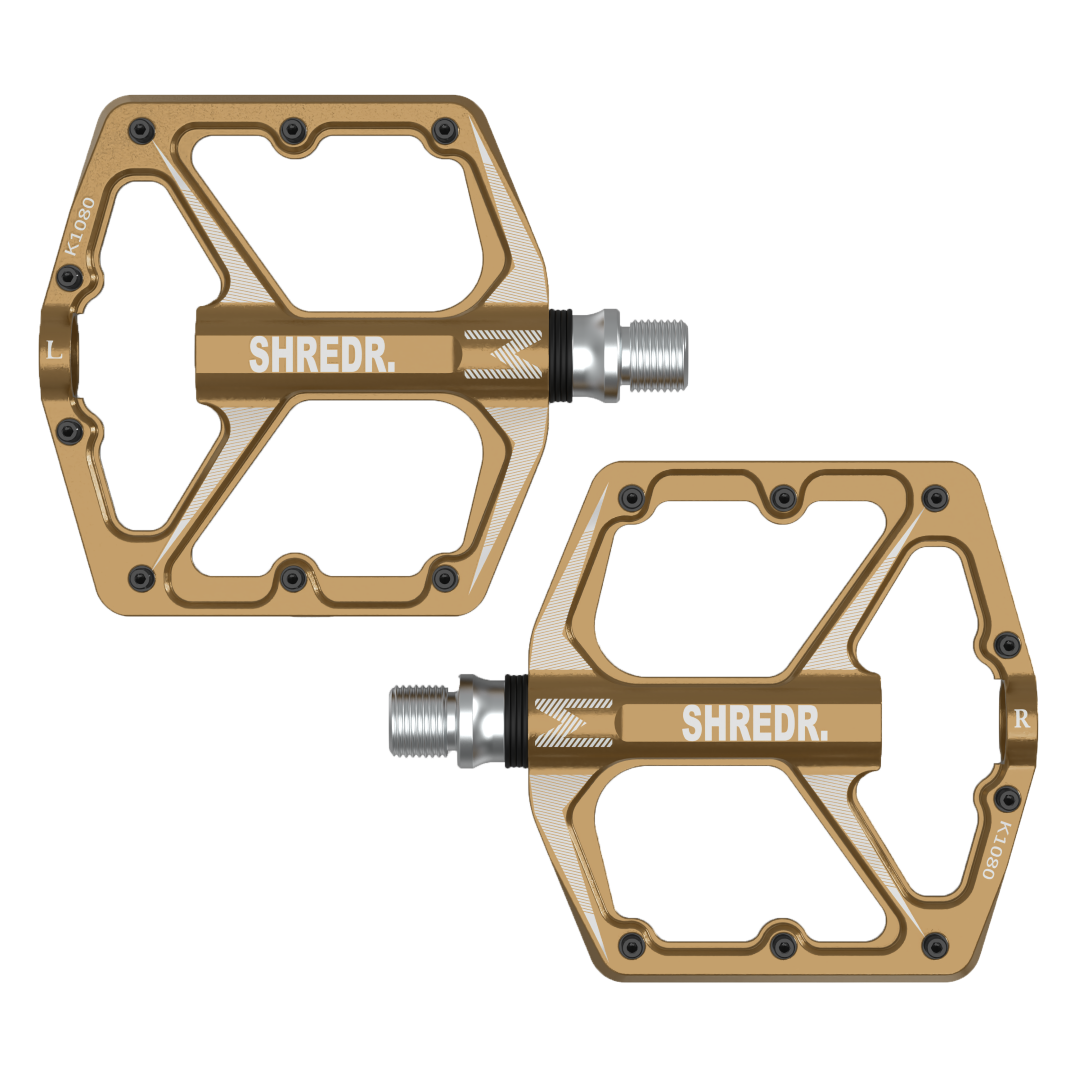 SHREDR. "Ryzr" Pedale für MTB - Nur 320 Gramm