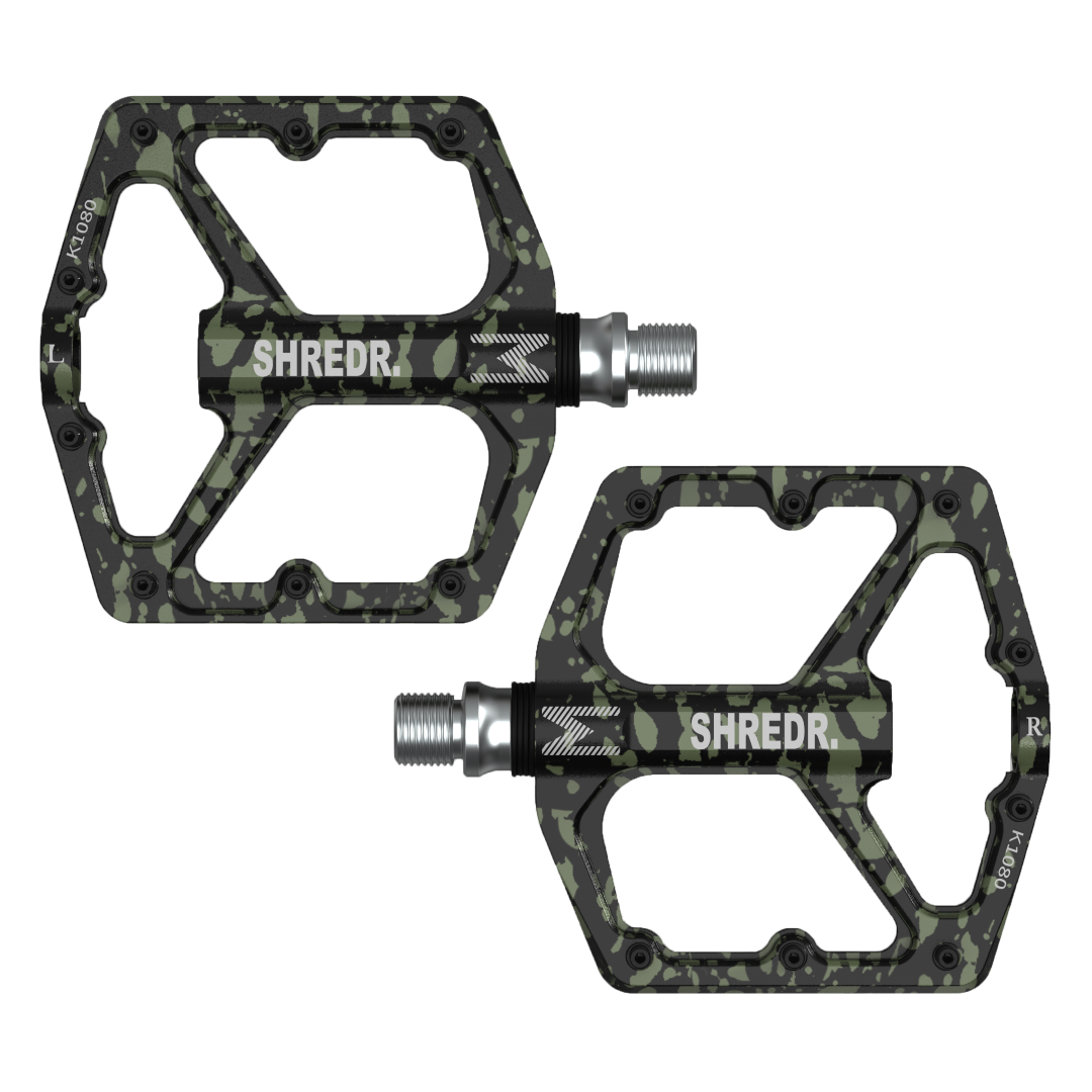 SHREDR. "Ryzr" Pedale für MTB - Nur 320 Gramm - Special Edition!