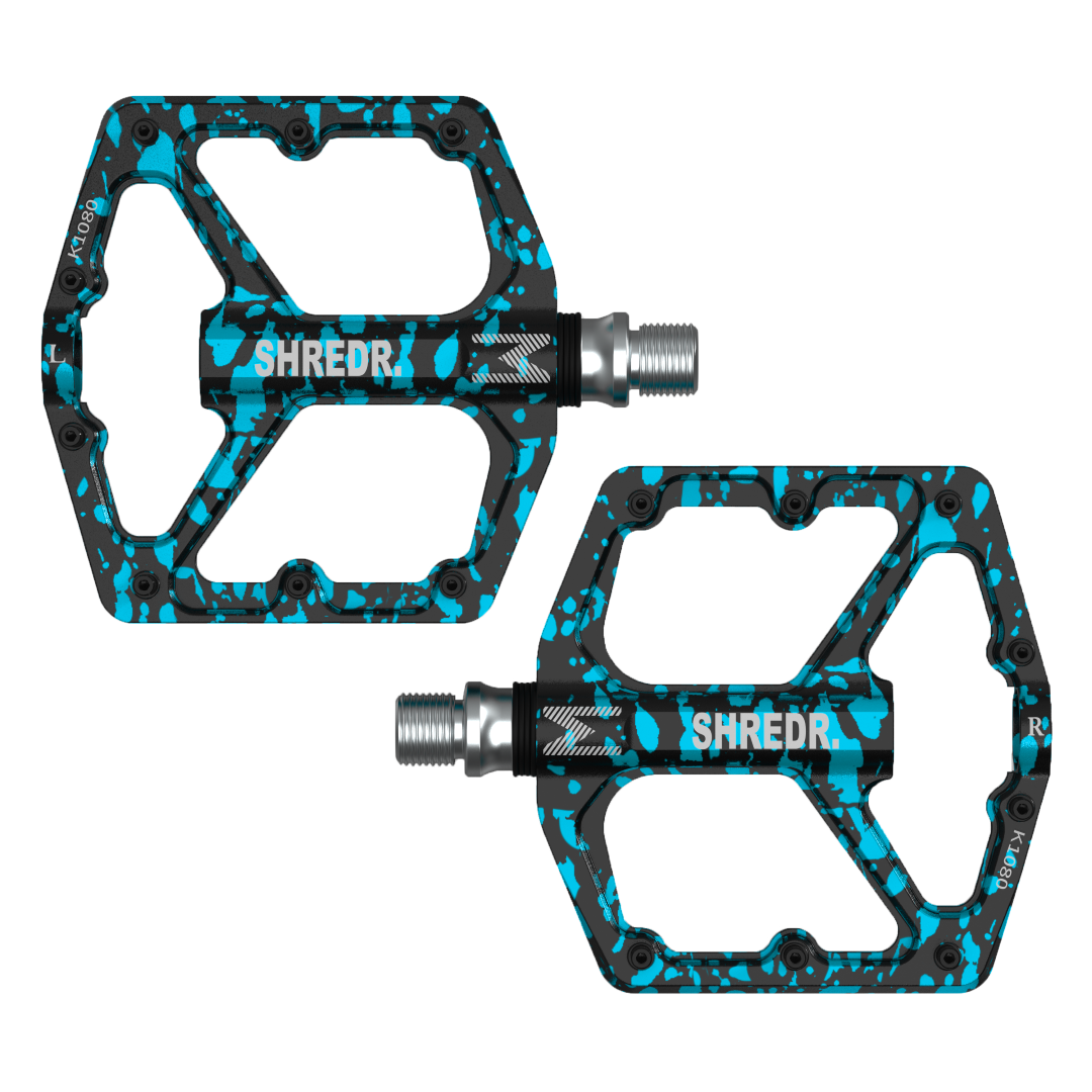 SHREDR. "Ryzr" Pedale für MTB - Nur 320 Gramm - Special Edition!