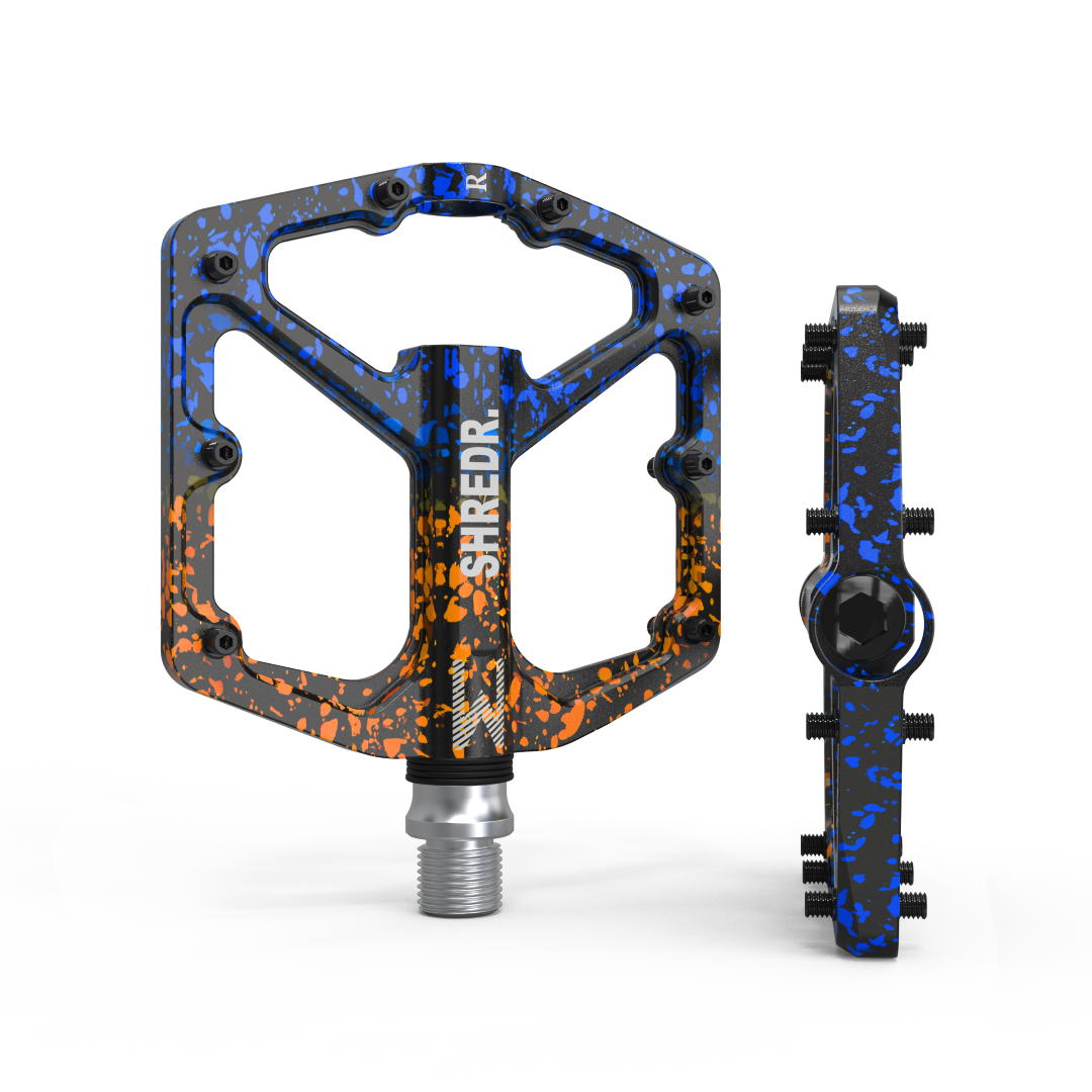 SHREDR. "Ryzr" Pedale für MTB - Nur 320 Gramm - Special Edition!