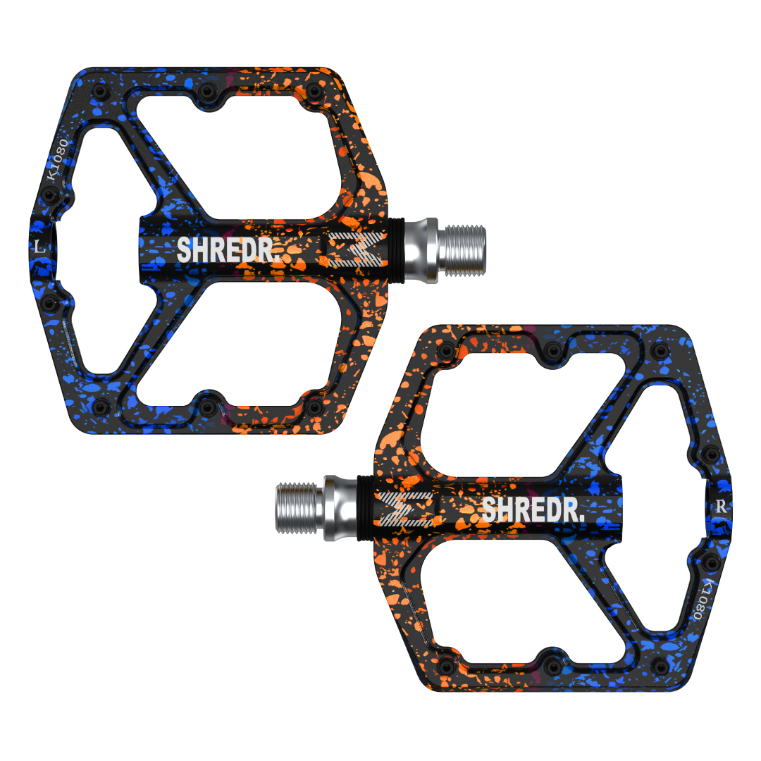 SHREDR. "Ryzr" Pedale für MTB - Nur 320 Gramm - Special Edition!