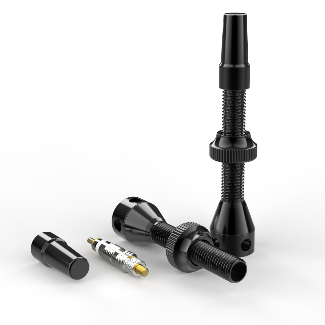 SHREDR. "Kingpin" Tubeless Valve Set - Various Colors and Lengths