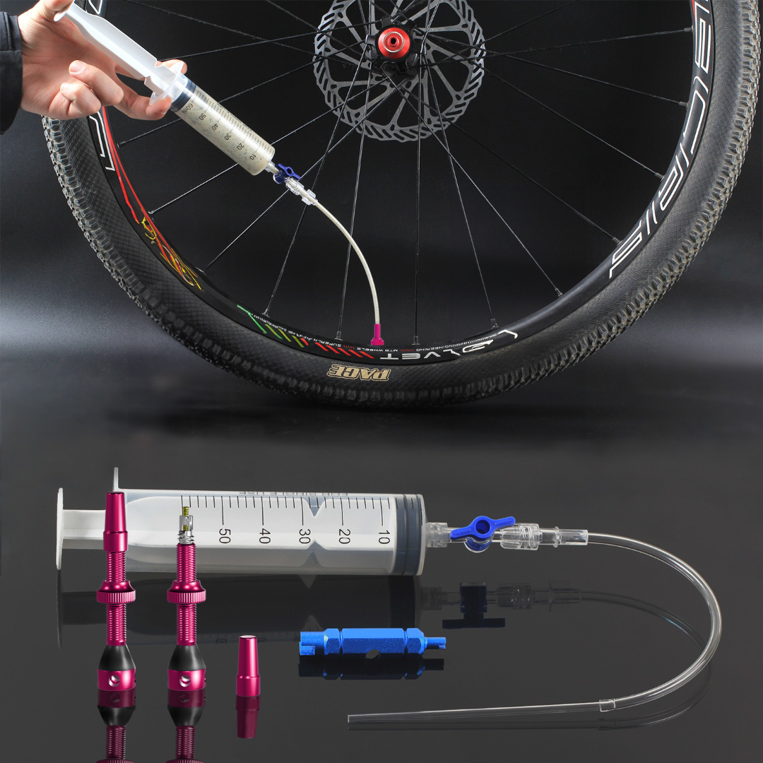 SHREDR. "Kingpin Premium" Tubeless Valve Set