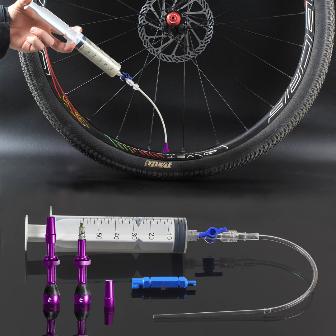 SHREDR. "Kingpin Premium" Tubeless Valve Set