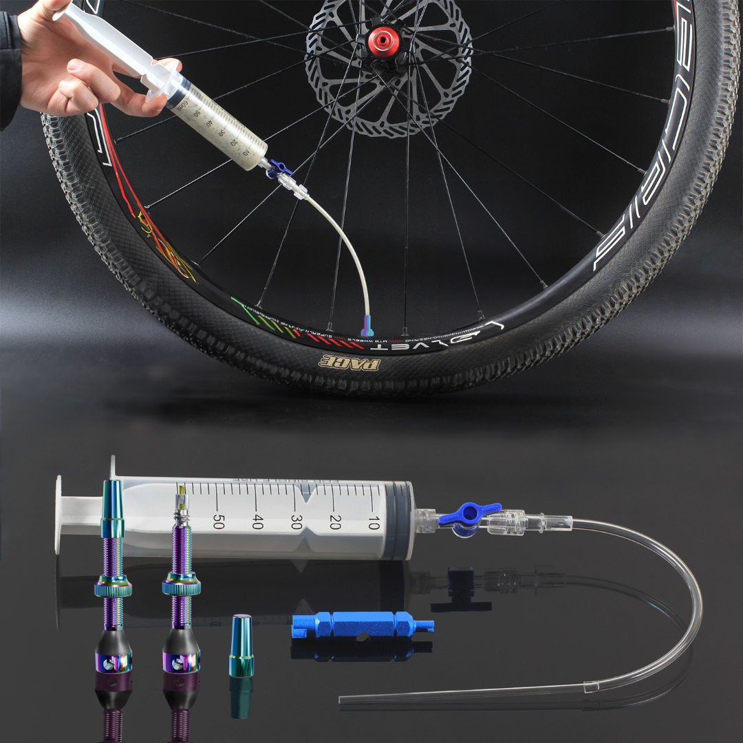 SHREDR. "Kingpin Premium" Tubeless Valve Set