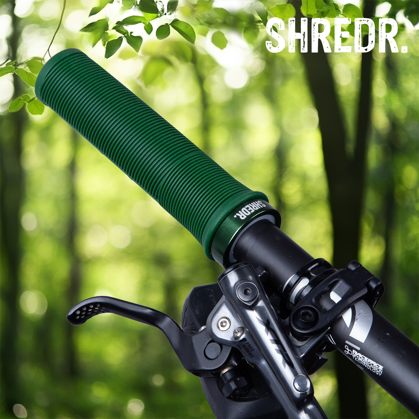 SHREDR. "Slope Shark" Mountain Bike Lock-On Grips