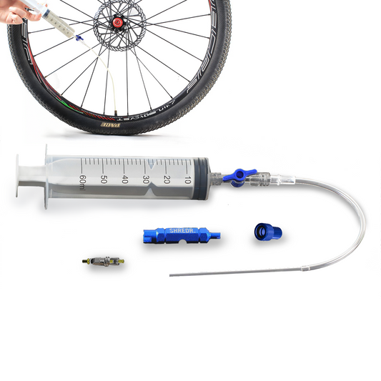 SHREDR. "Dr. Kingpin" Tubeless Spritze - Injector Set