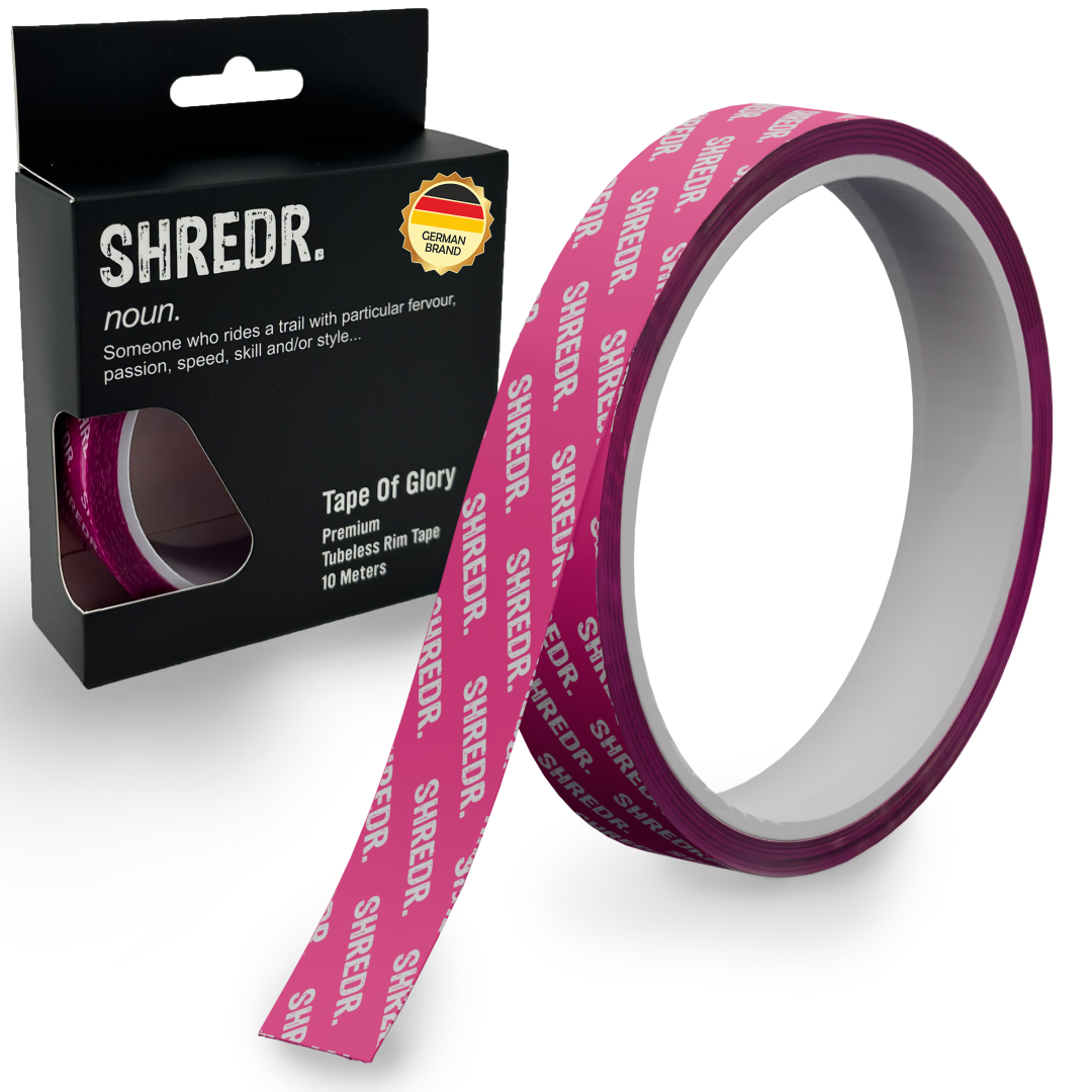 SHREDR. "Tape Of Glory" Premium Tubeless Rim Tape