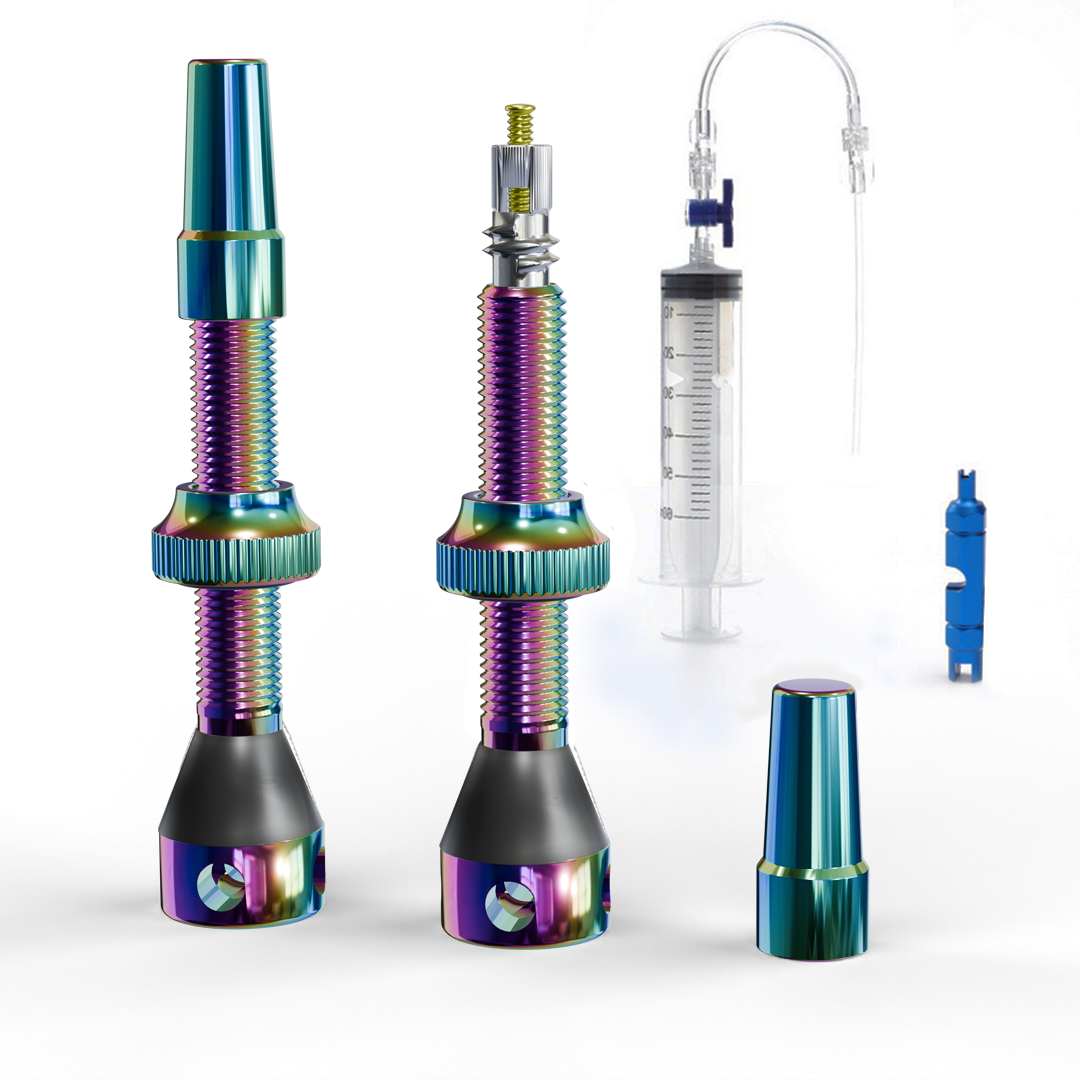 SHREDR. "Kingpin Premium" Tubeless Valve Set