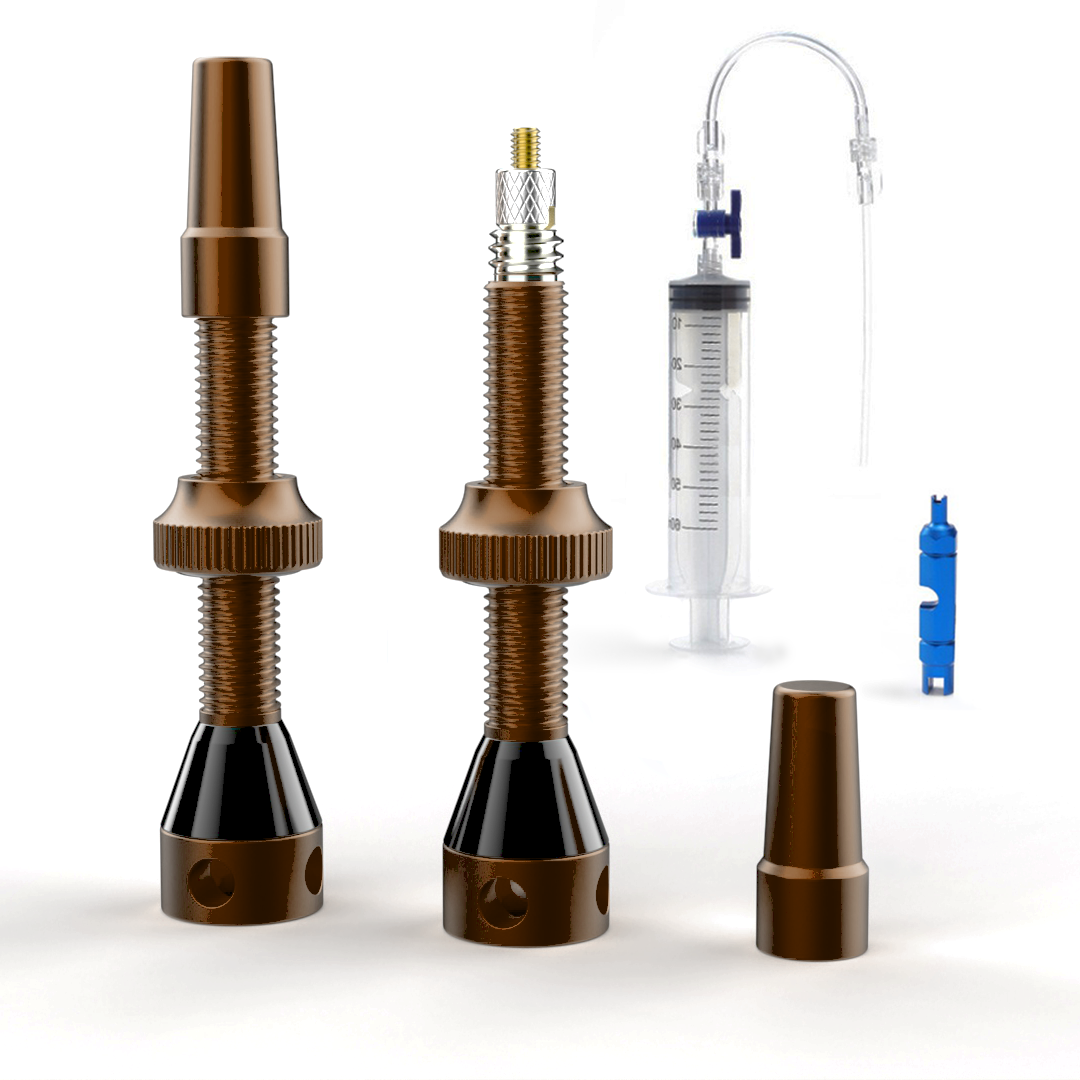 SHREDR. "Kingpin Premium" Tubeless Valve Set