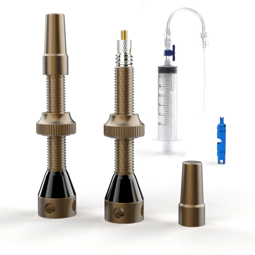 SHREDR. "Kingpin Premium" Tubeless Valve Set