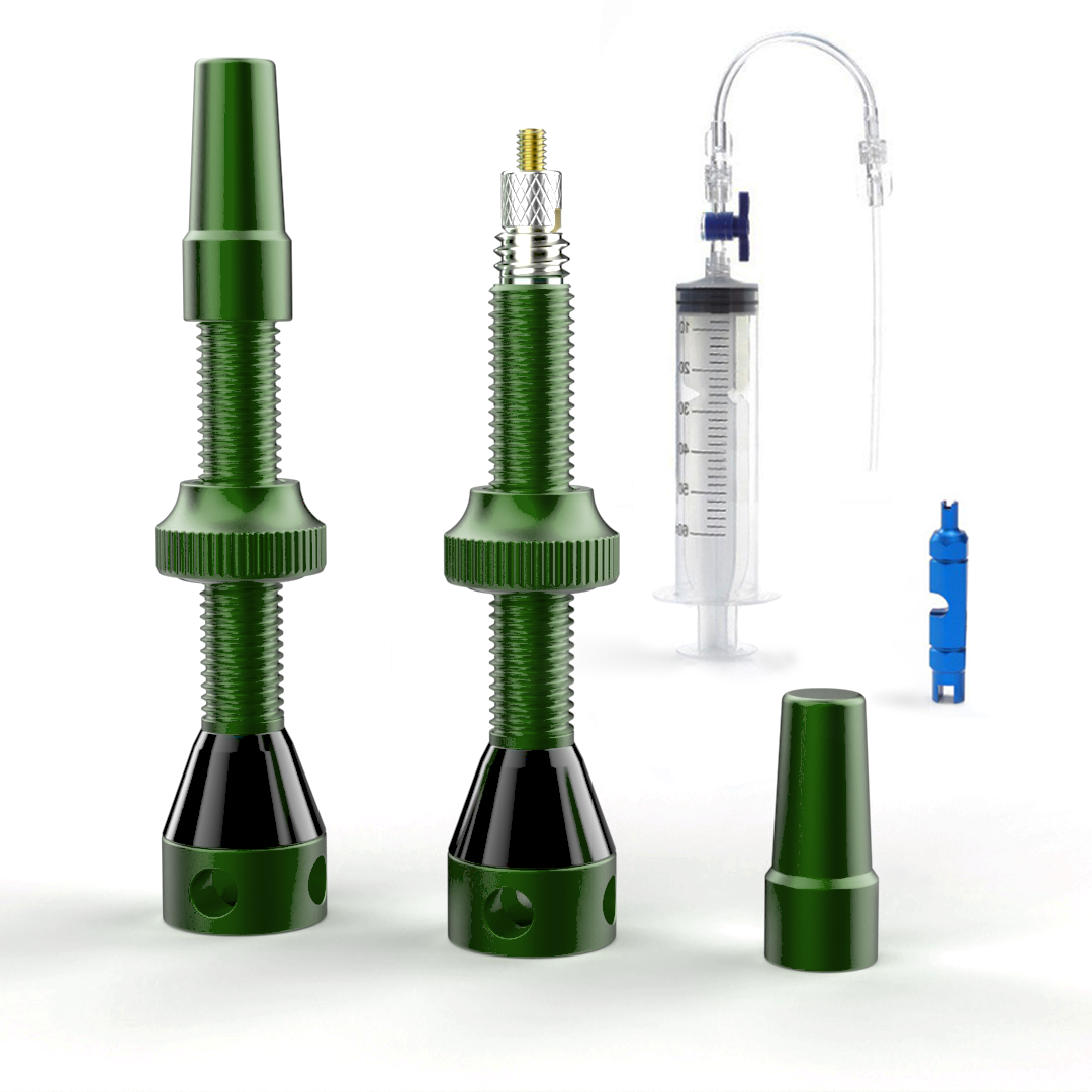 SHREDR. "Kingpin Premium" Tubeless Valve Set