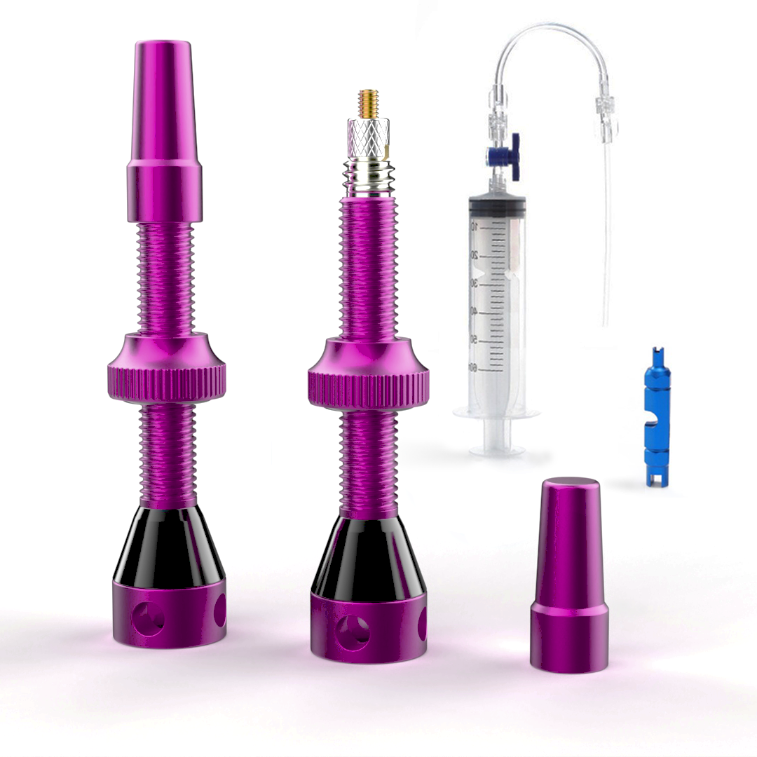 SHREDR. "Kingpin Premium" Tubeless Valve Set