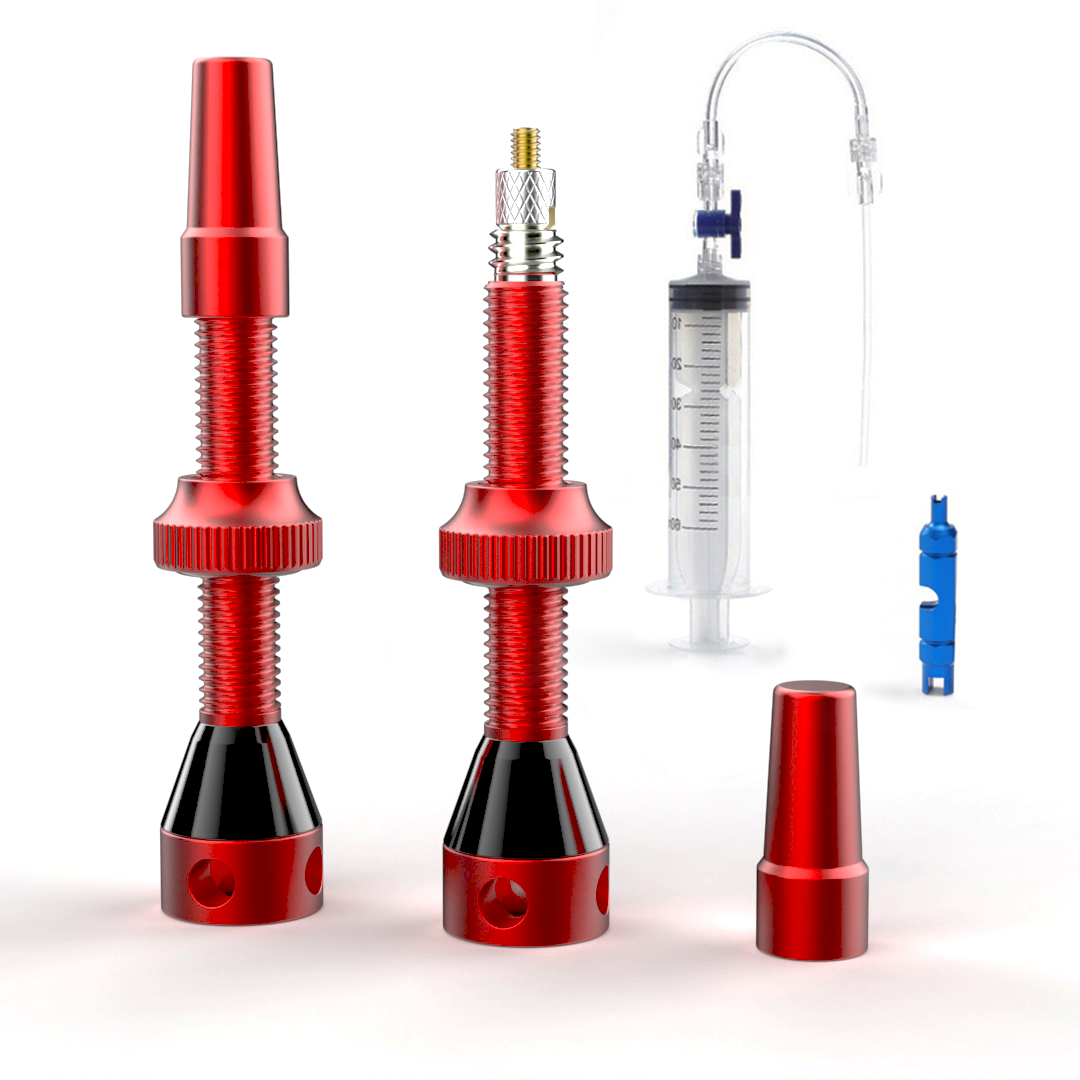 SHREDR. "Kingpin Premium" Tubeless Valve Set