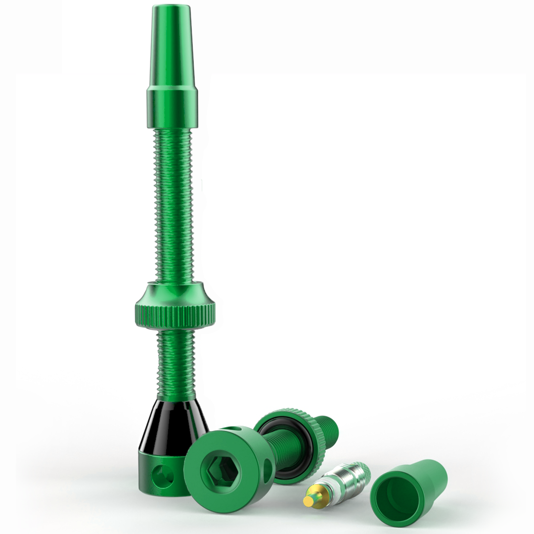 SHREDR. "Kingpin" Tubeless Valve Set - Various Colors and Lengths