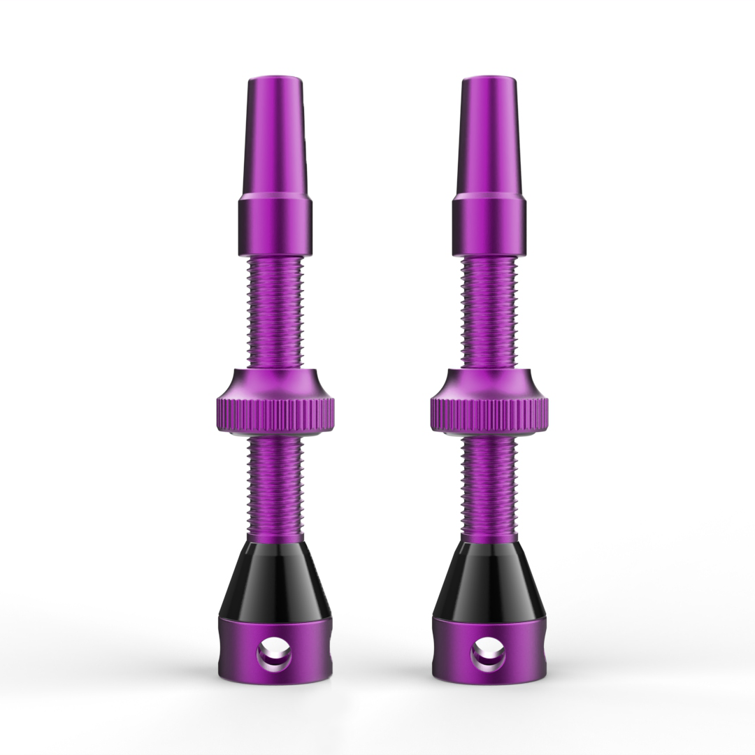 SHREDR. "Kingpin" Tubeless Valve Set - Various Colors and Lengths