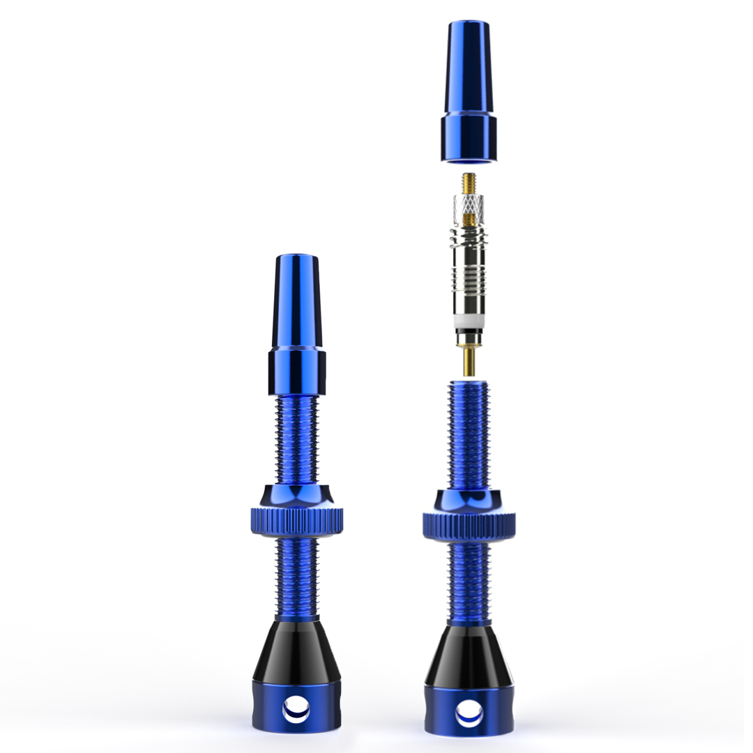 SHREDR. "Kingpin" Tubeless Valve Set - Various Colors and Lengths