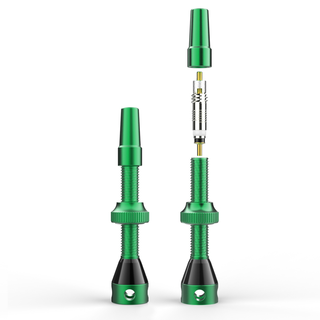SHREDR. "Kingpin" Tubeless Valve Set - Various Colors and Lengths