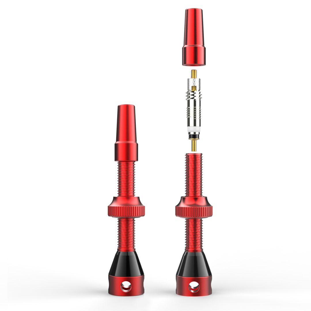 SHREDR. "Kingpin" Tubeless Valve Set - Various Colors and Lengths