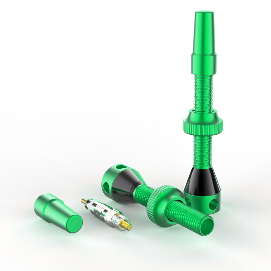 SHREDR. "Kingpin" Tubeless Valve Set - Various Colors and Lengths