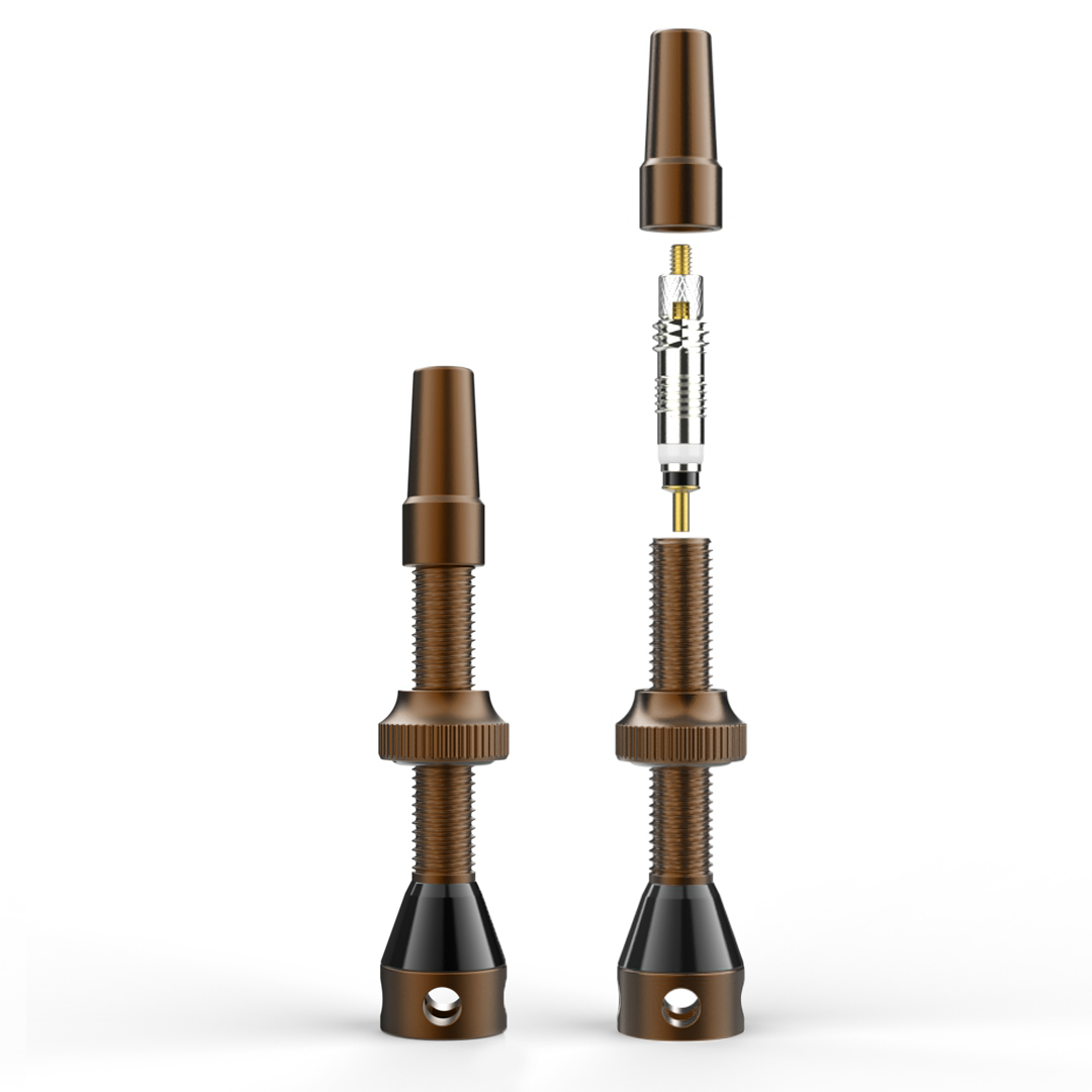 SHREDR. "Kingpin" Tubeless Valve Set - Various Colors and Lengths