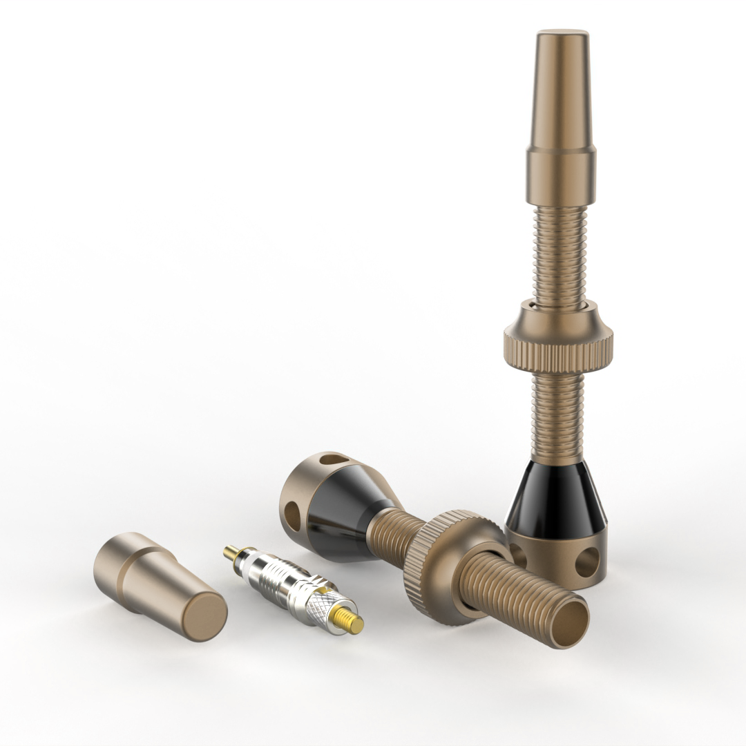SHREDR. "Kingpin" Tubeless Valve Set - Various Colors and Lengths