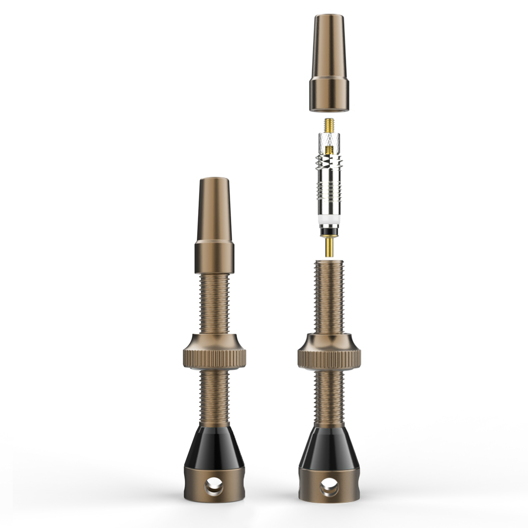 SHREDR. "Kingpin" Tubeless Valve Set - Various Colors and Lengths