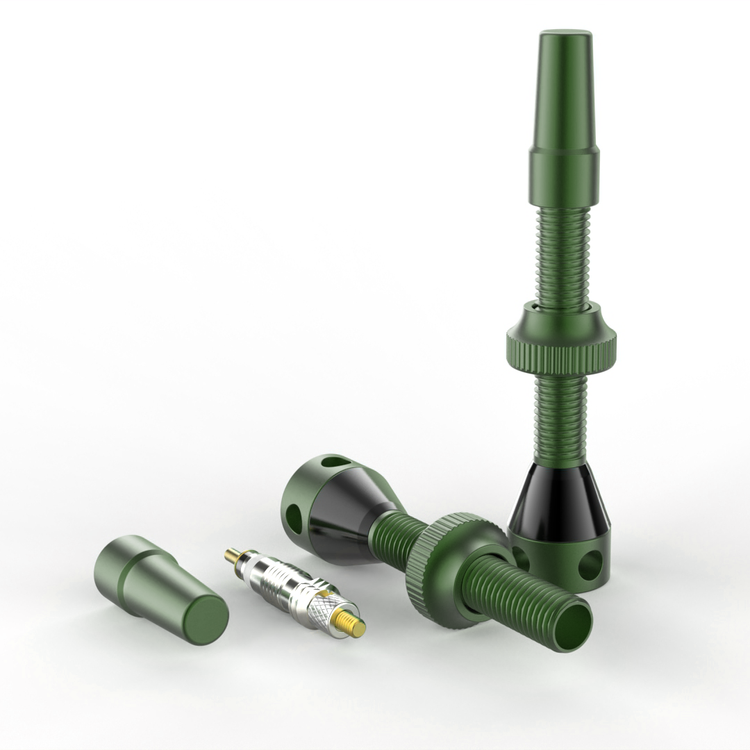 SHREDR. "Kingpin" Tubeless Valve Set - Various Colors and Lengths
