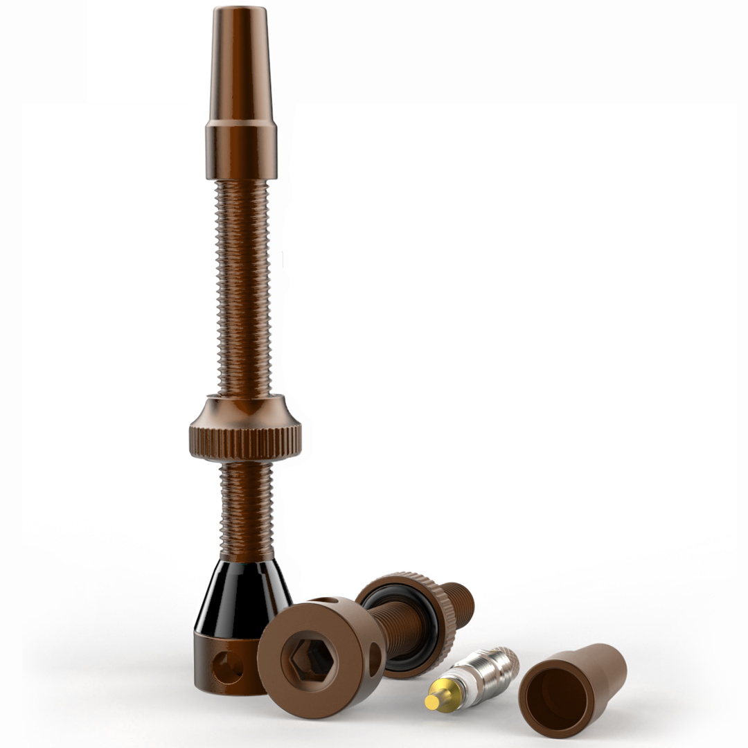 SHREDR. "Kingpin" Tubeless Valve Set - Various Colors and Lengths