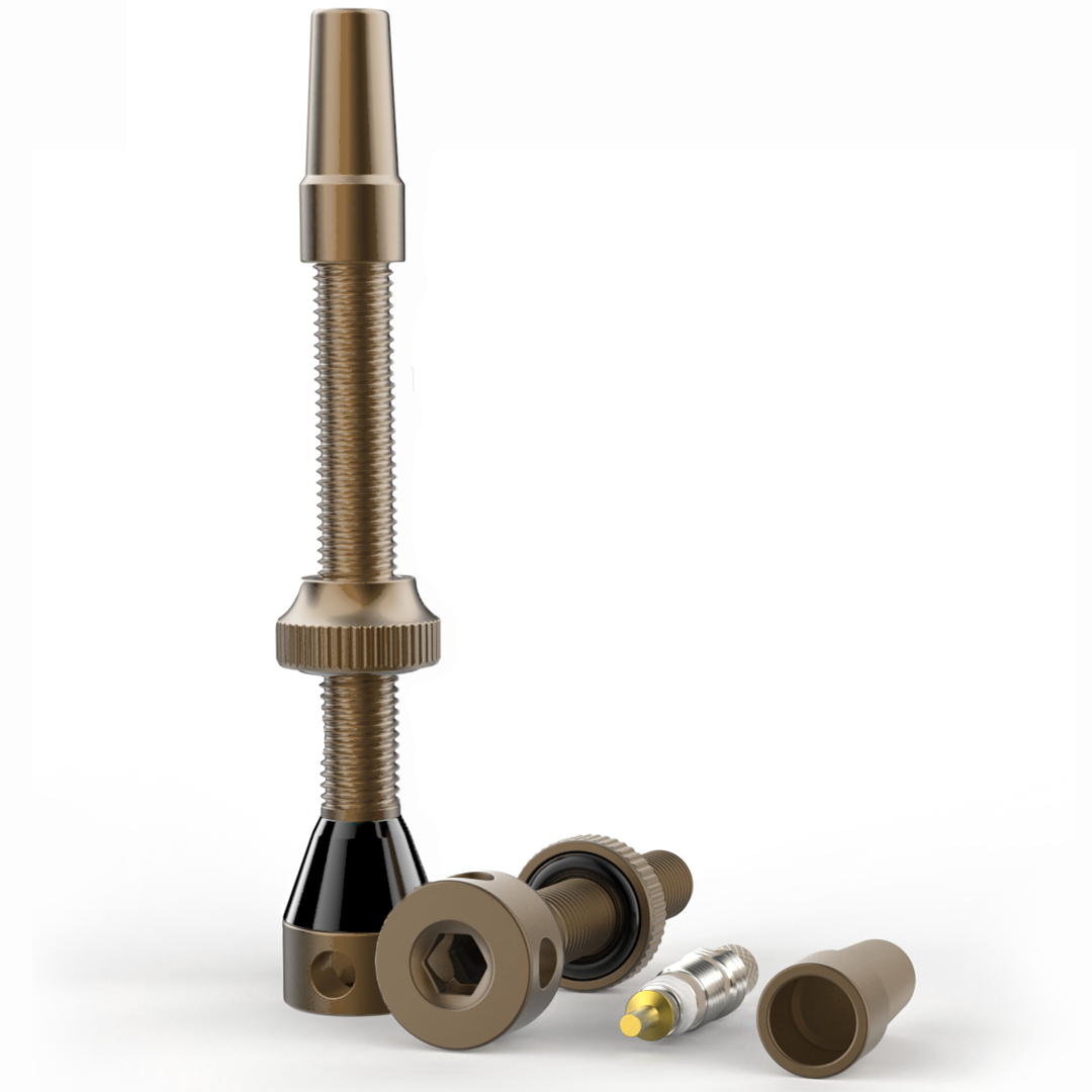 SHREDR. "Kingpin" Tubeless Valve Set - Various Colors and Lengths