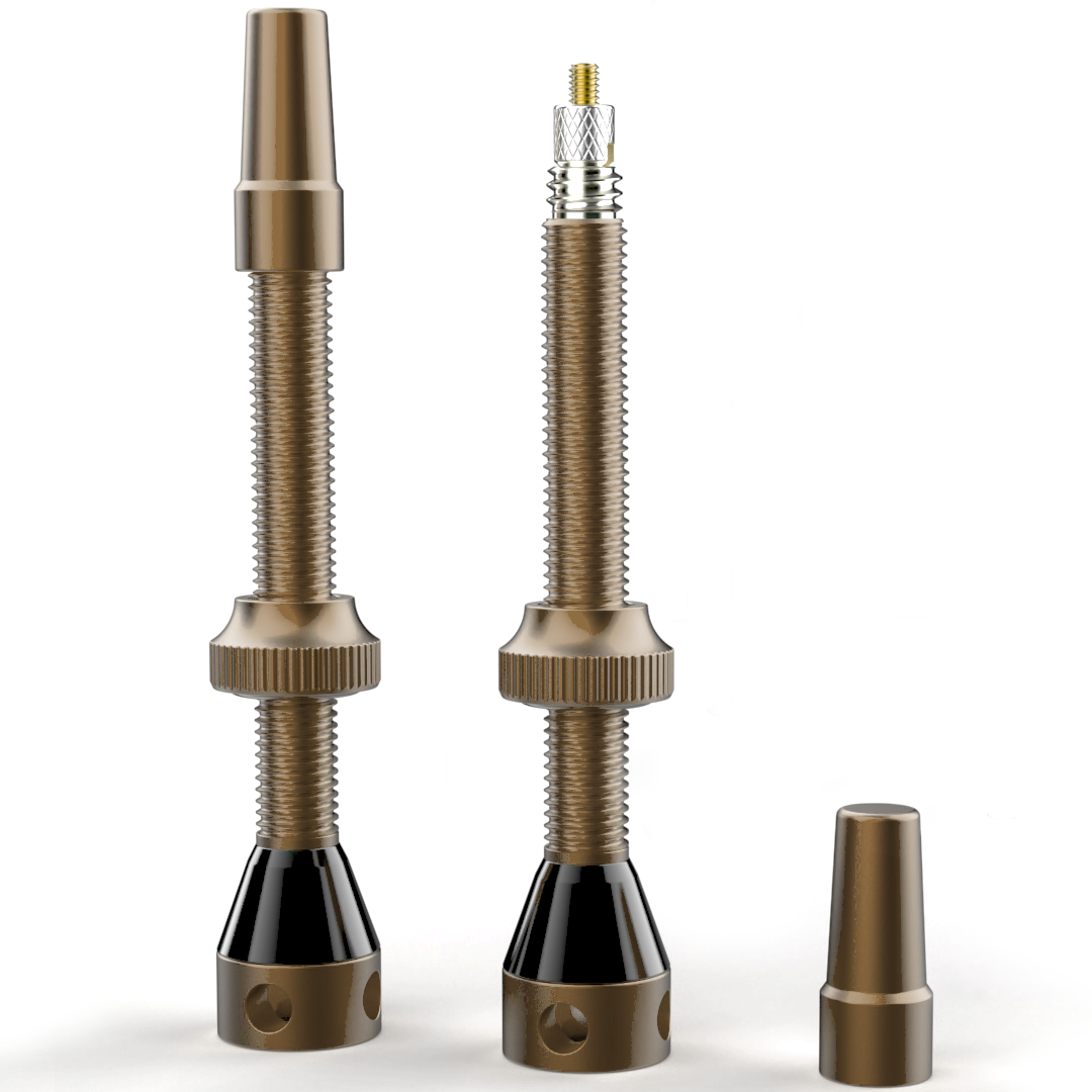 SHREDR. "Kingpin" Tubeless Valve Set - Various Colors and Lengths
