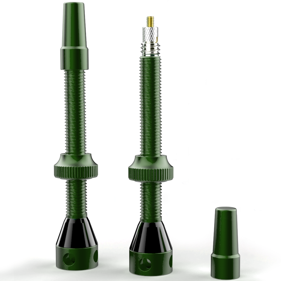SHREDR. "Kingpin" Tubeless Valve Set - Various Colors and Lengths