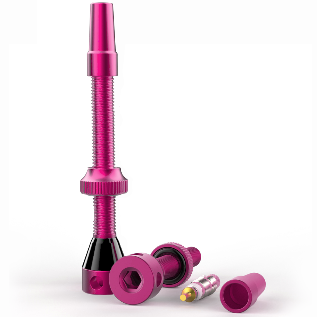 SHREDR. "Kingpin" Tubeless Valve Set - Various Colors and Lengths