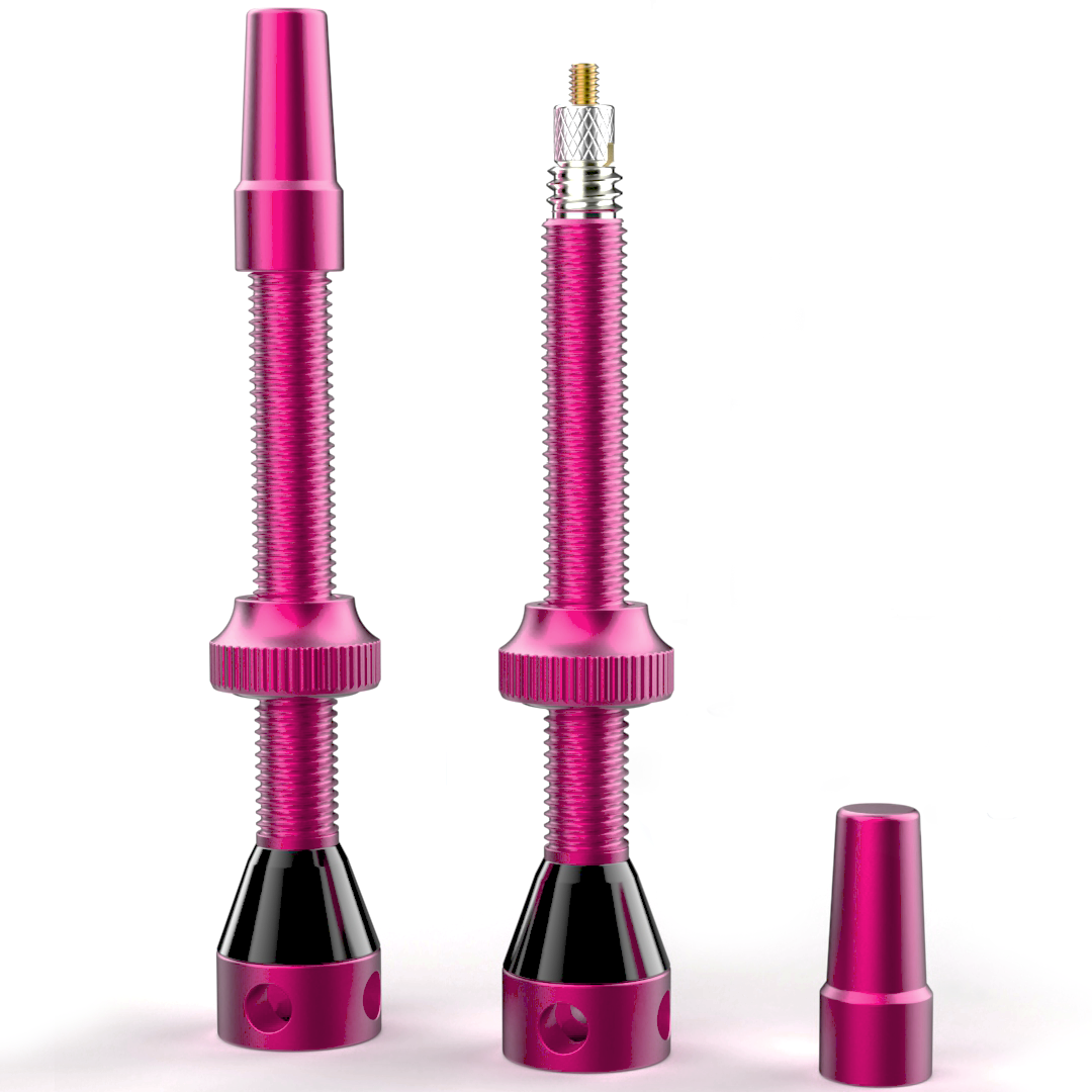 SHREDR. "Kingpin" Tubeless Valve Set - Various Colors and Lengths